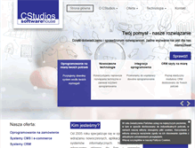 Tablet Screenshot of cstudios.pl